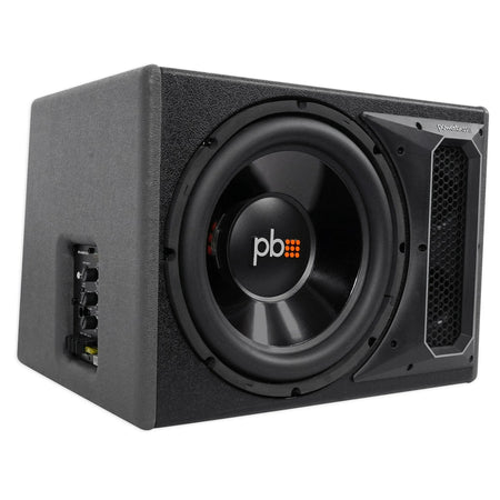 PowerBass PS-AWB121 Single 12in 200W Amplified Enclosure