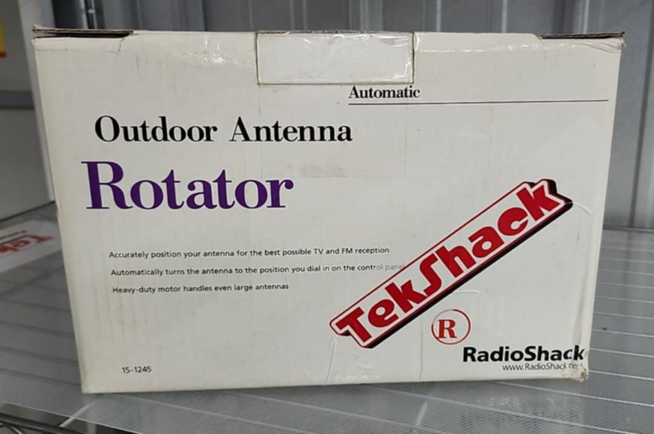 Radio Shack Outdoor Antenna Rotator and Controller (New Old Stock)