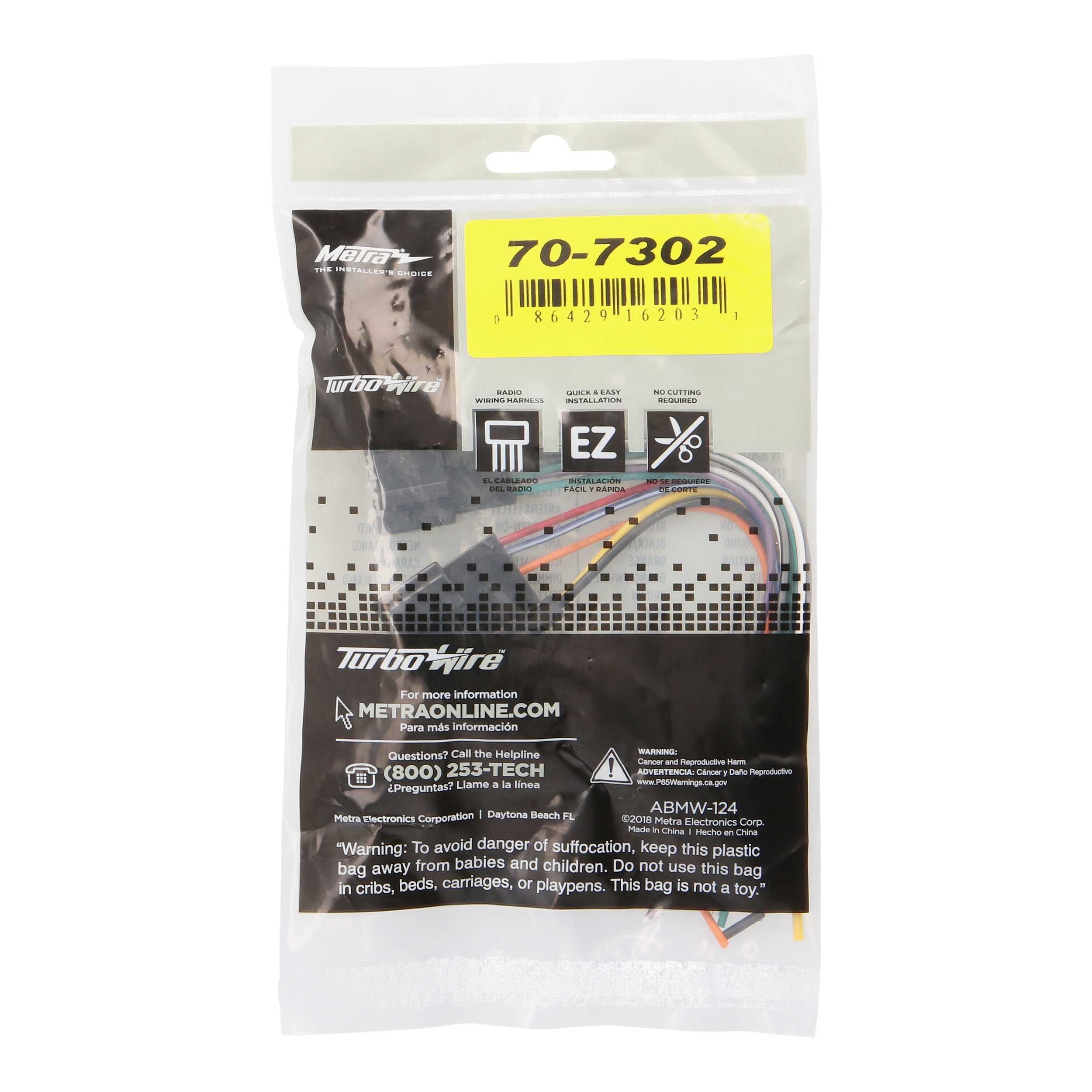 Metra Hyundai & KIA Wire Harness 70-7302 (2007-2009)