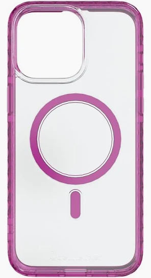 iPhone 15, Vivid Magenta, Magnitude Cellphone Case, MagSafe Compatible Case, cellhelmet