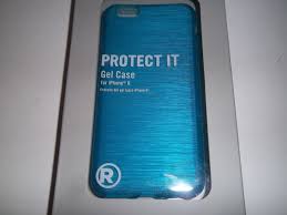 iPhone 6 / 6s Protect It Iridescent TPU Case, Bright Blue, RadioShack
