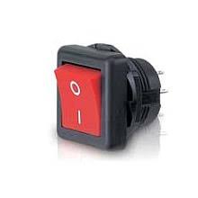 Radio Shack 275-0694 SPST Red Rocker Switch