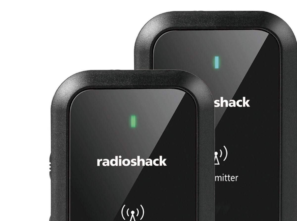 RadioShack Wireless Microphone System with LED Display & 3.5mm Input