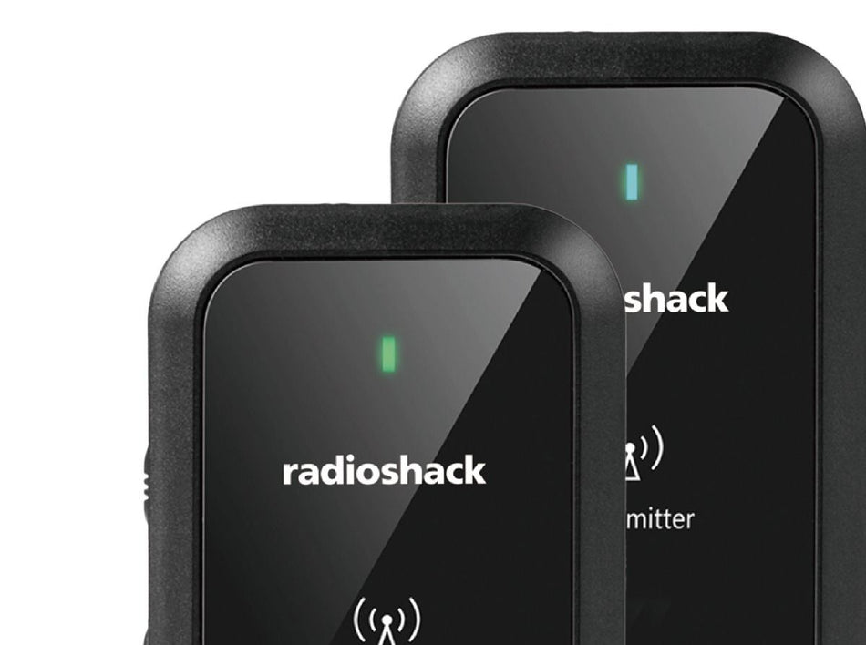 RadioShack Wireless Microphone System with LED Display & 3.5mm Input