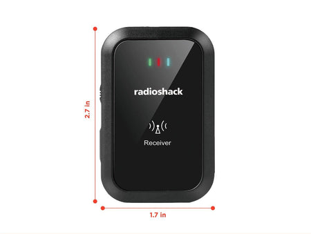 RadioShack Wireless Microphone System with LED Display & 3.5mm Input