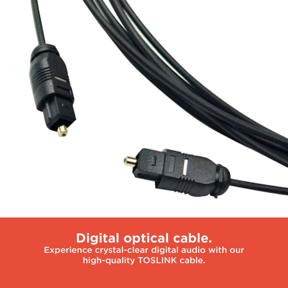 RadioShack Optical Toslink Cable 12 Feet