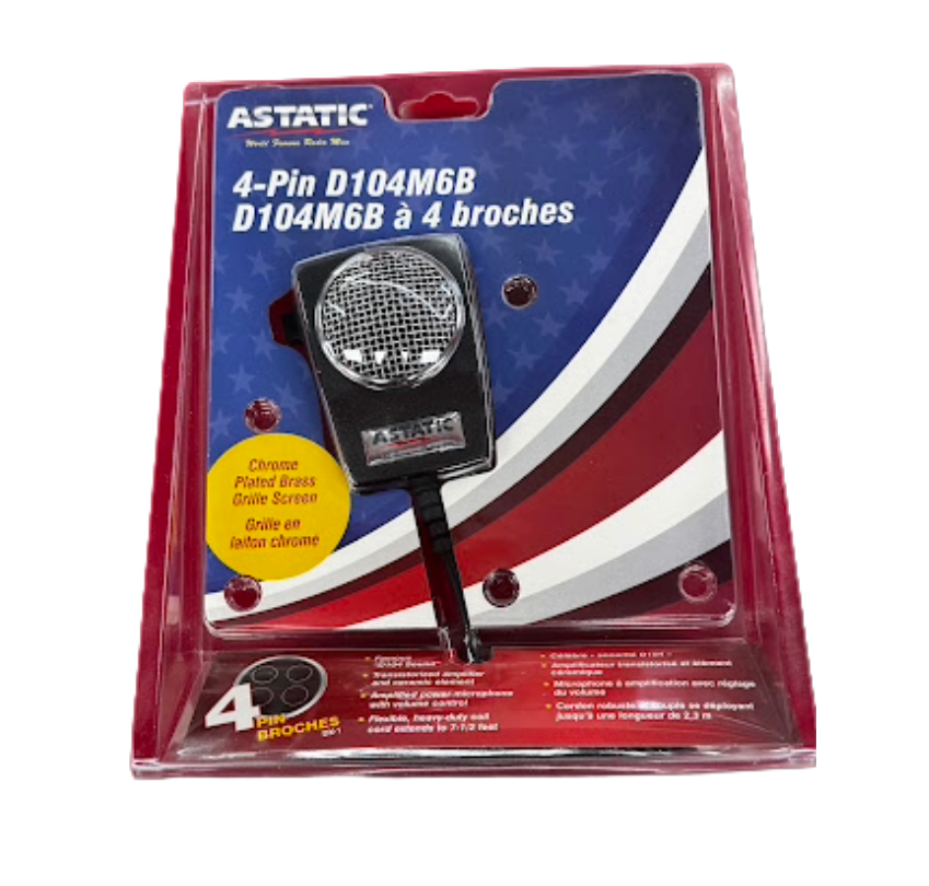 Mobile Power Microphone, 4-Pin