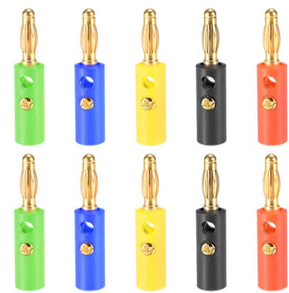 4mm banana plugs with Screw or Soldering Availability