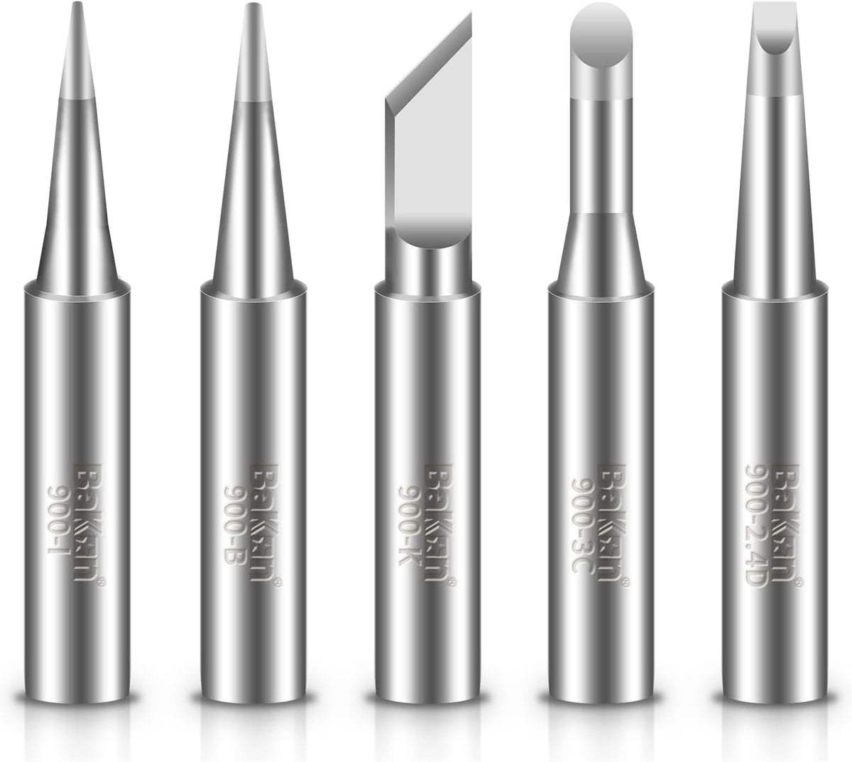 5PCS 900M Soldering Iron Tips for BAKON BK969S