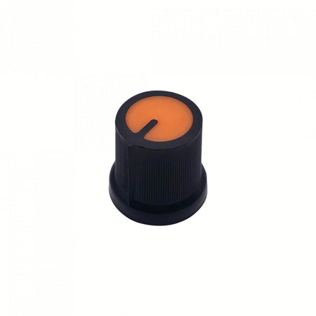 1/4 inch Orange k Potentiometer Knobs