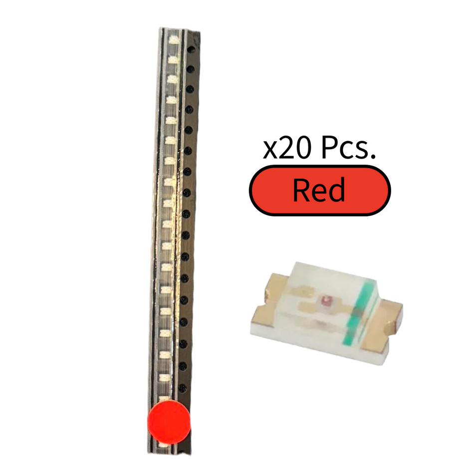 SMD LED JTAREA 0805 - Multi Color Pack's