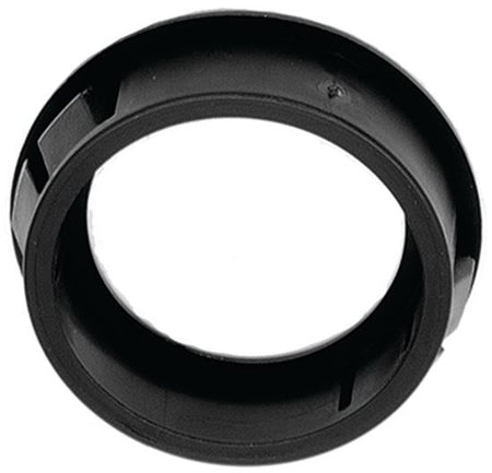 Jandorf Conduit Bushing, Nylon, Black, 1 in Dia Panel Hole, 0.453 in Thick Panel 2pk #61430