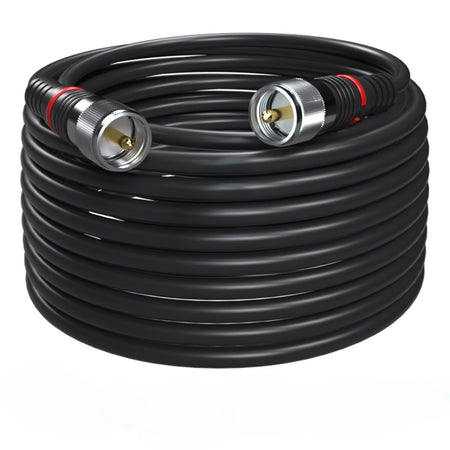 Coax Cable w/Ends RG8X (Small) 100 foot