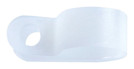 JANDORF Nylon Clamp Natural 3/8x1/2 5 PK 61463