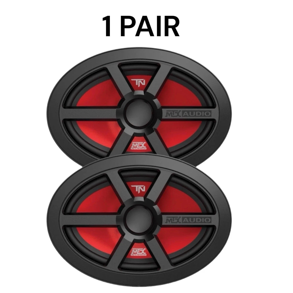 MTX Terminator 69 6x9in 2-Way 60W RMS 4 Ohm Coaxial Speakers (Pair)