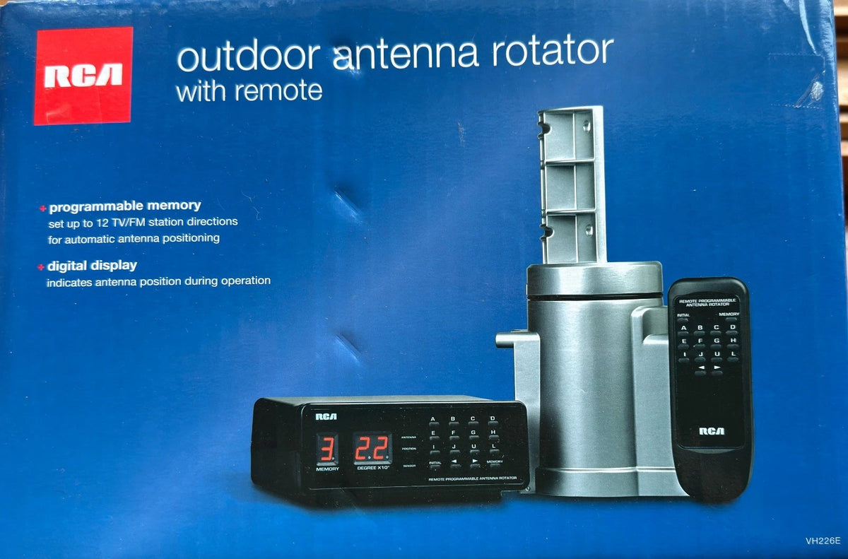 RCA VH226 Series Outdoor Antenna Rotator with Remote Control – New RCA VH226 Series Outdoor Antenna Rotator with Remote Control – New