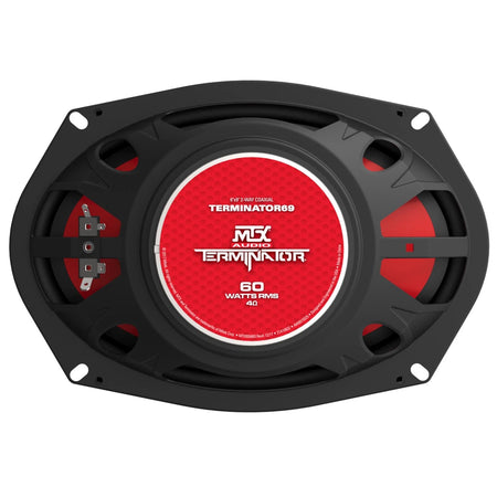 MTX Terminator 69 6x9in 2-Way 60W RMS 4 Ohm Coaxial Speakers (Pair)