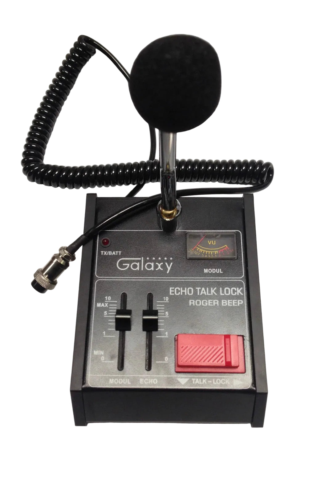Galaxy Echo Master Powered Base Microphone – 8-Pin – Echo, Roger Beep, VU Meter – Fits Yaesu FT-757GX