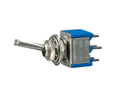 RadioShack 275-0636 DPDT Mini Toggle Switch 6A @ 125VAC (1 Per Pack)