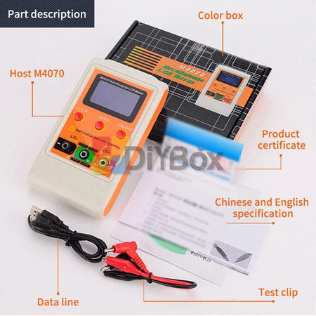 M4070 LCR Meter – Auto-Range Cap/Induct/Res Tester