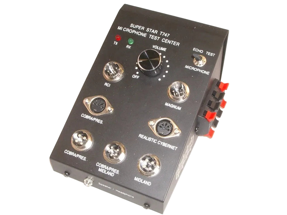 Workman Super Star T747 CB Radio Microphone Test Center