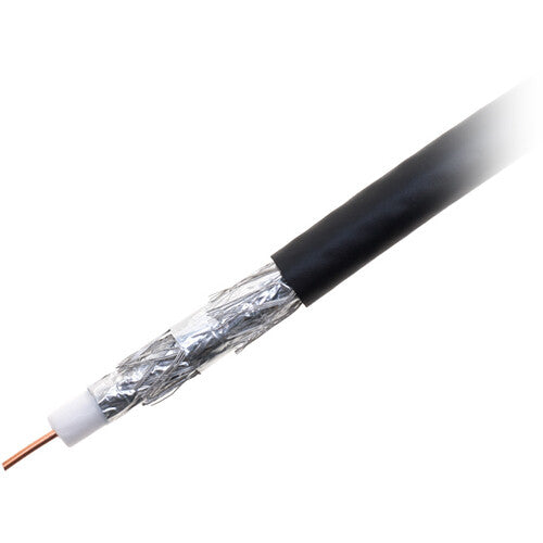 Coax (per foot) RG6 Quad Shield 75ohm