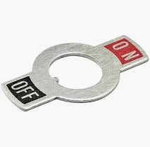 TOGGLE Switch Plate CLD ON/OFF