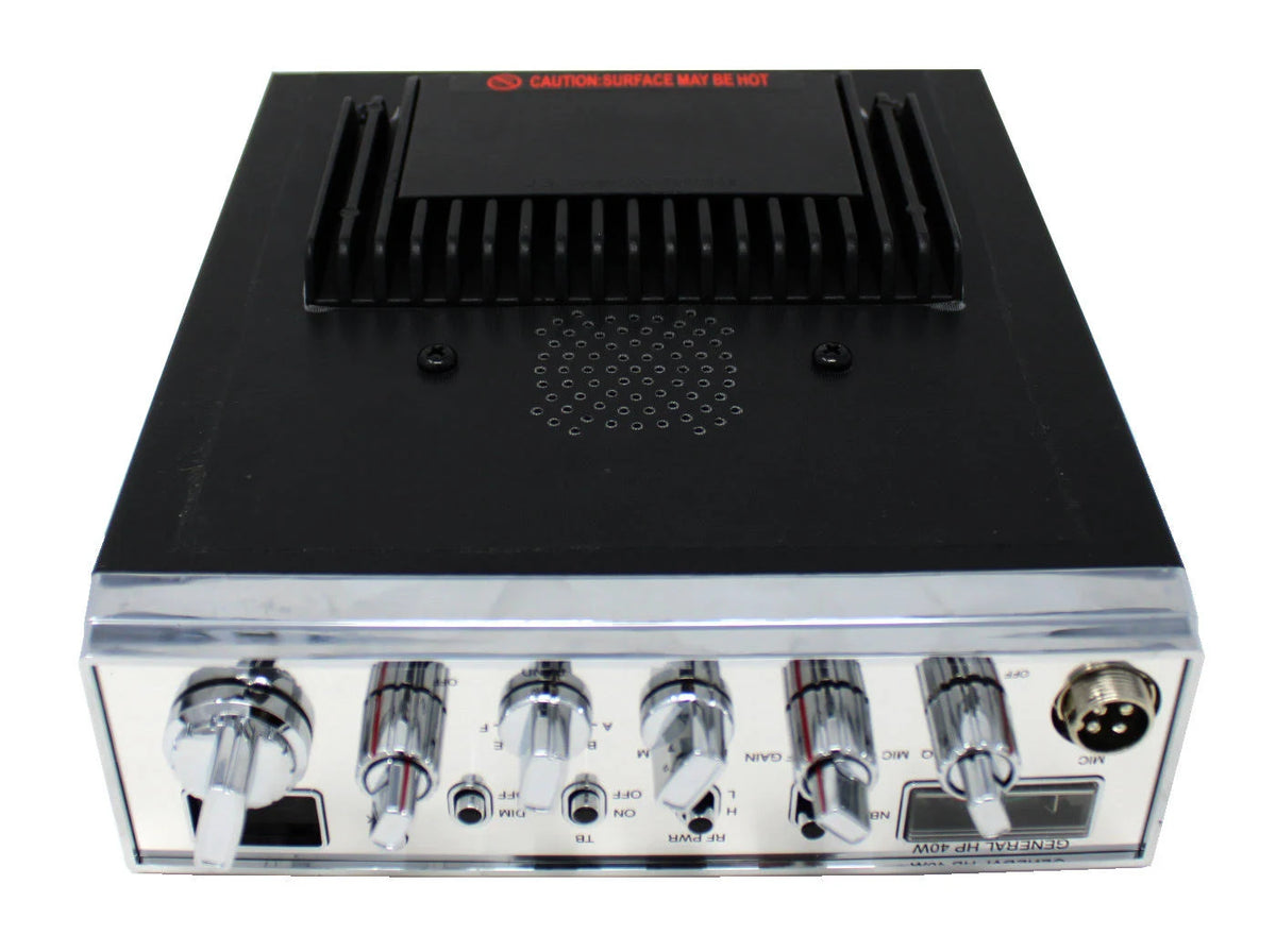 General HP40W 10 Meter AM/FM Mobile Transceiver CB Radio