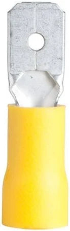 12-10 AWG (MALE) YELLOW Spade Wire Connector