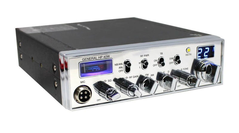 General HP40W 10 Meter AM/FM Mobile Transceiver CB Radio