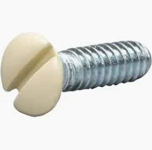 6-32 x 1/2 Switch Plate Screw Ivory