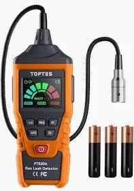 TOPTES PT520A Combustible Gas Leak Detector with 17-Inch Probe