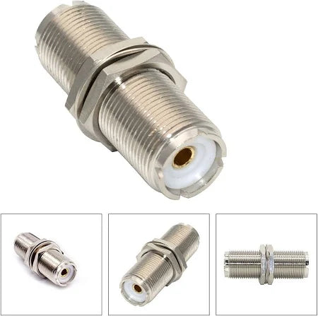TekShack Unidapt Coaxial Adapter Kit - UHF (SO-239) Female