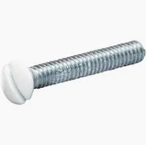 6-32 x 1 Switch Plate screw white