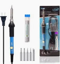 LDK Soldering Iron Kit Electric 60W 110V Adjustable Temperature