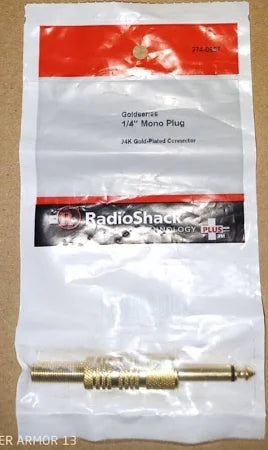 Goldseries 1/4" Mono Plug