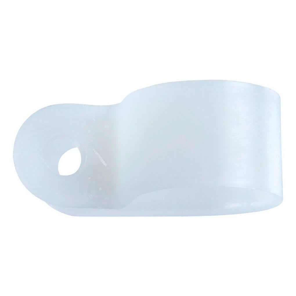 JANDORF CLAMP Nylon Natural 1/2X9/16 2 PK 61472