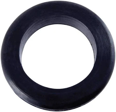 Jandorf Grommet, 1-1/4 in ID, 1-7/8 in OD, Rubber, Black, 3/8 in Thick Panel 2pk #61491