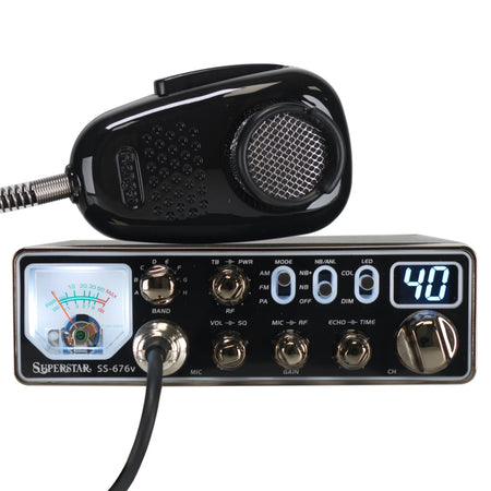 Superstar SS-676V 10 Meter Mobile Transceiver 80W
